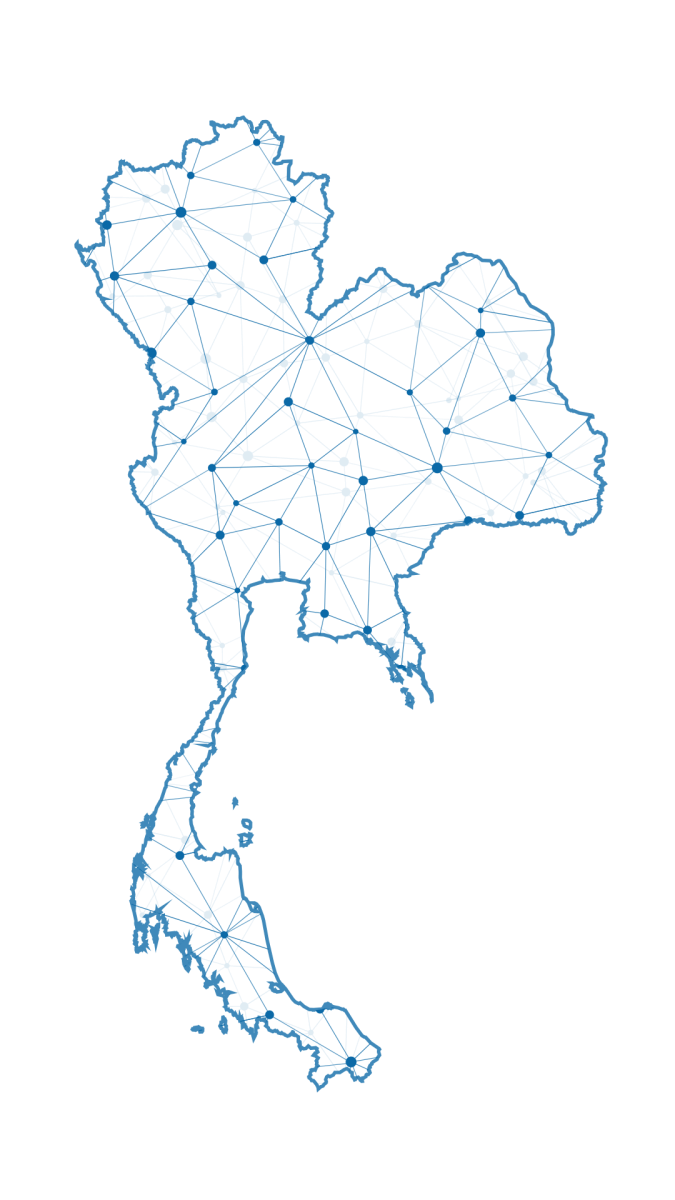 Thai map